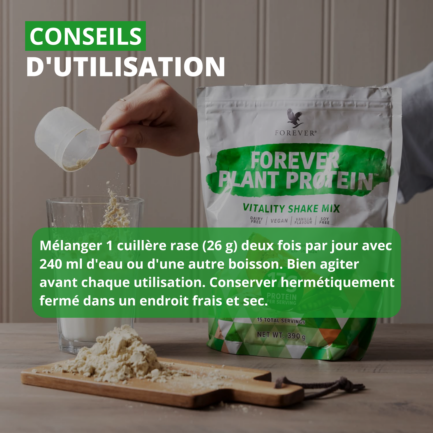 FOREVER PLANT PROTEIN O'bio Shop