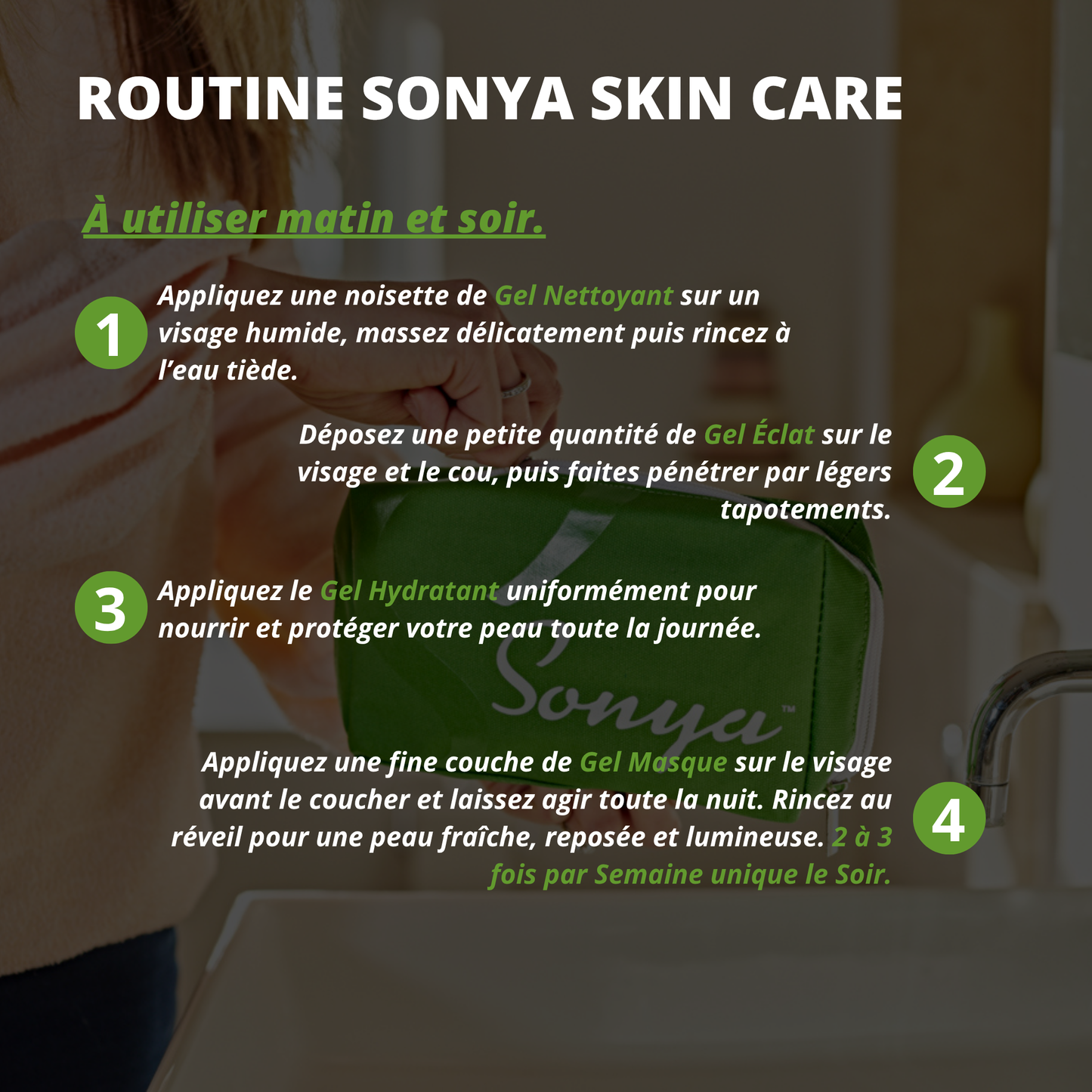 PACK SONYA DAILY SKIN CARE Forever Living Products