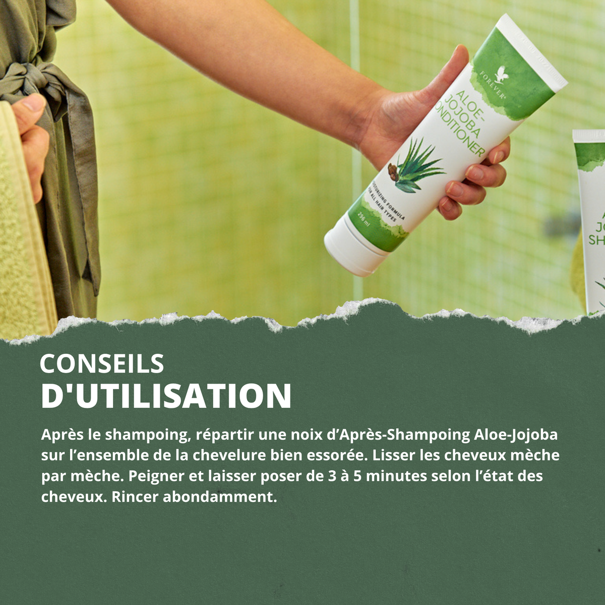 ALOE JOJOBA APRÈS-SHAMPOING Forever Living Products