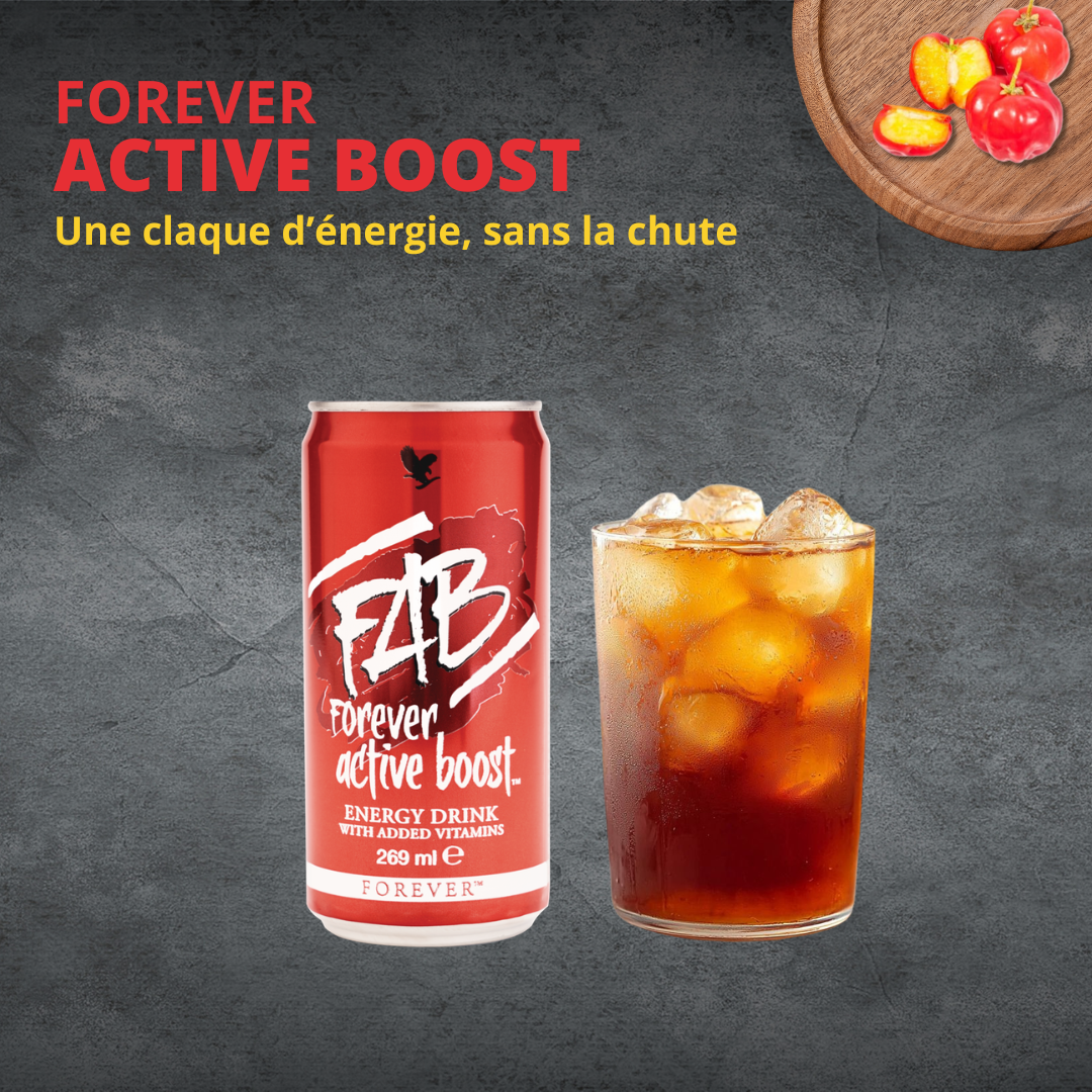 Forever Active Boost - Complément énergie et vitalité instantanée | Performance Forever Living