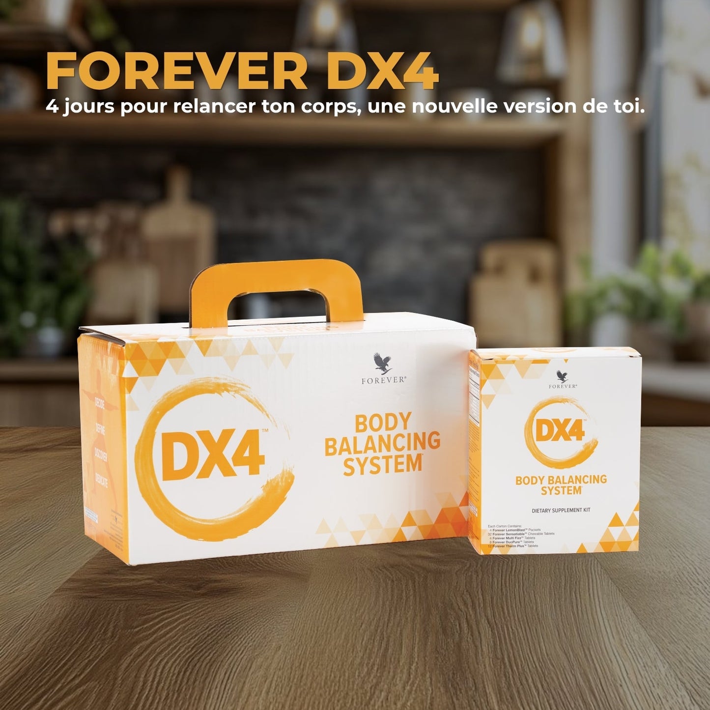 Forever DX4 - Programme transformation minceur 4 semaines | Détox et perte de poids Forever Living