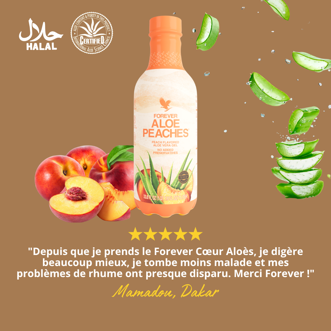 Forever Cœur d'Aloès™ – La Douceur Fruitée au Service de Votre Tonus Forever Living Products
