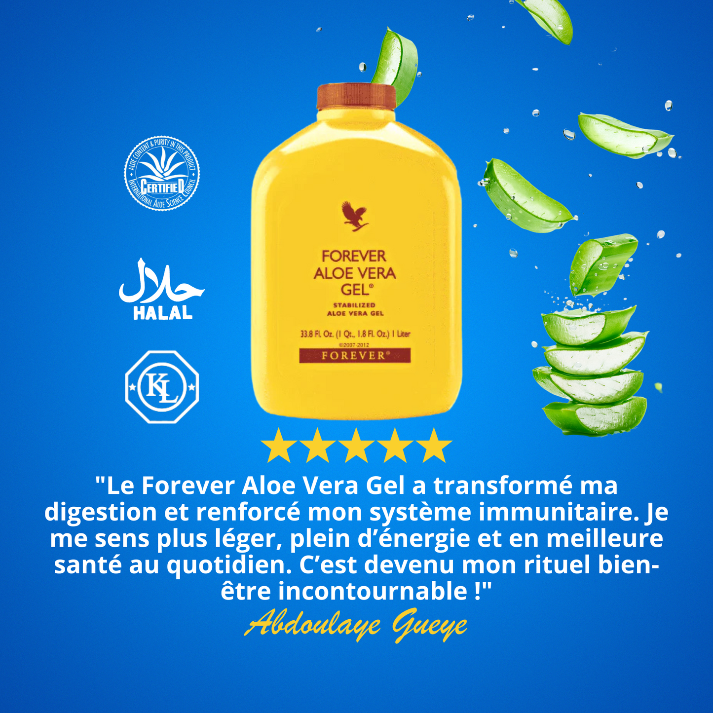 PULPE D’ALOE VERA FOREVER
