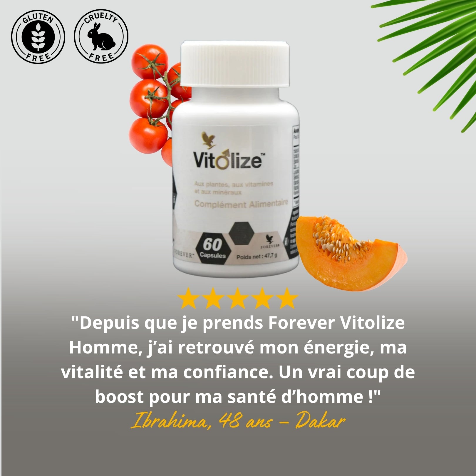 FOREVER VITOLIZE MEN Forever Living Products