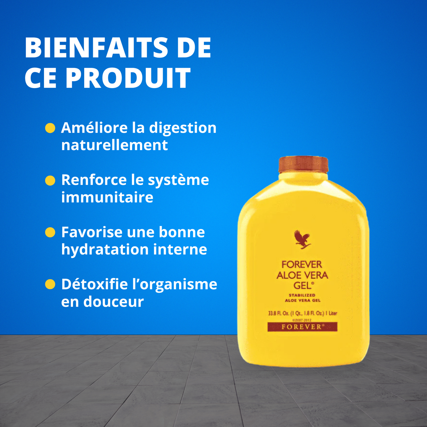 PULPE D’ALOE VERA FOREVER