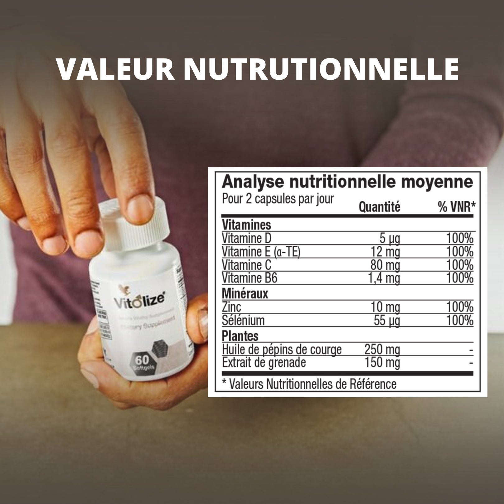 FOREVER VITOLIZE MEN Forever Living Products