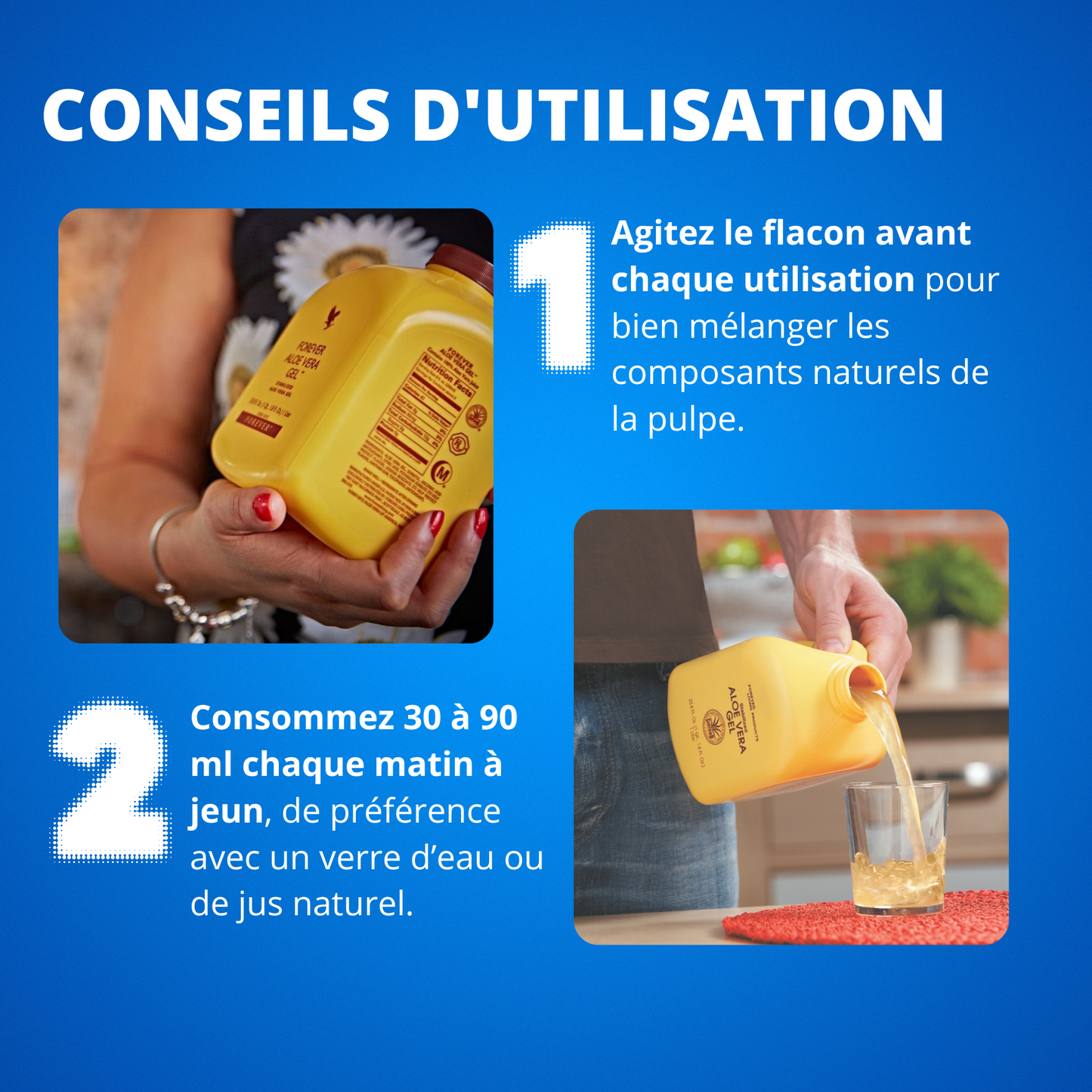 PULPE D’ALOE VERA FOREVER