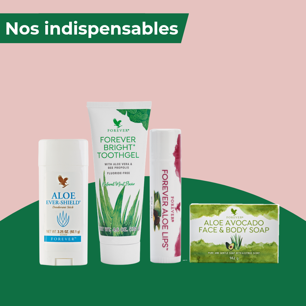 Indispensables soins personnels O'bio Shop - Gamme aloe vera Forever Living | Dakar Sénégal