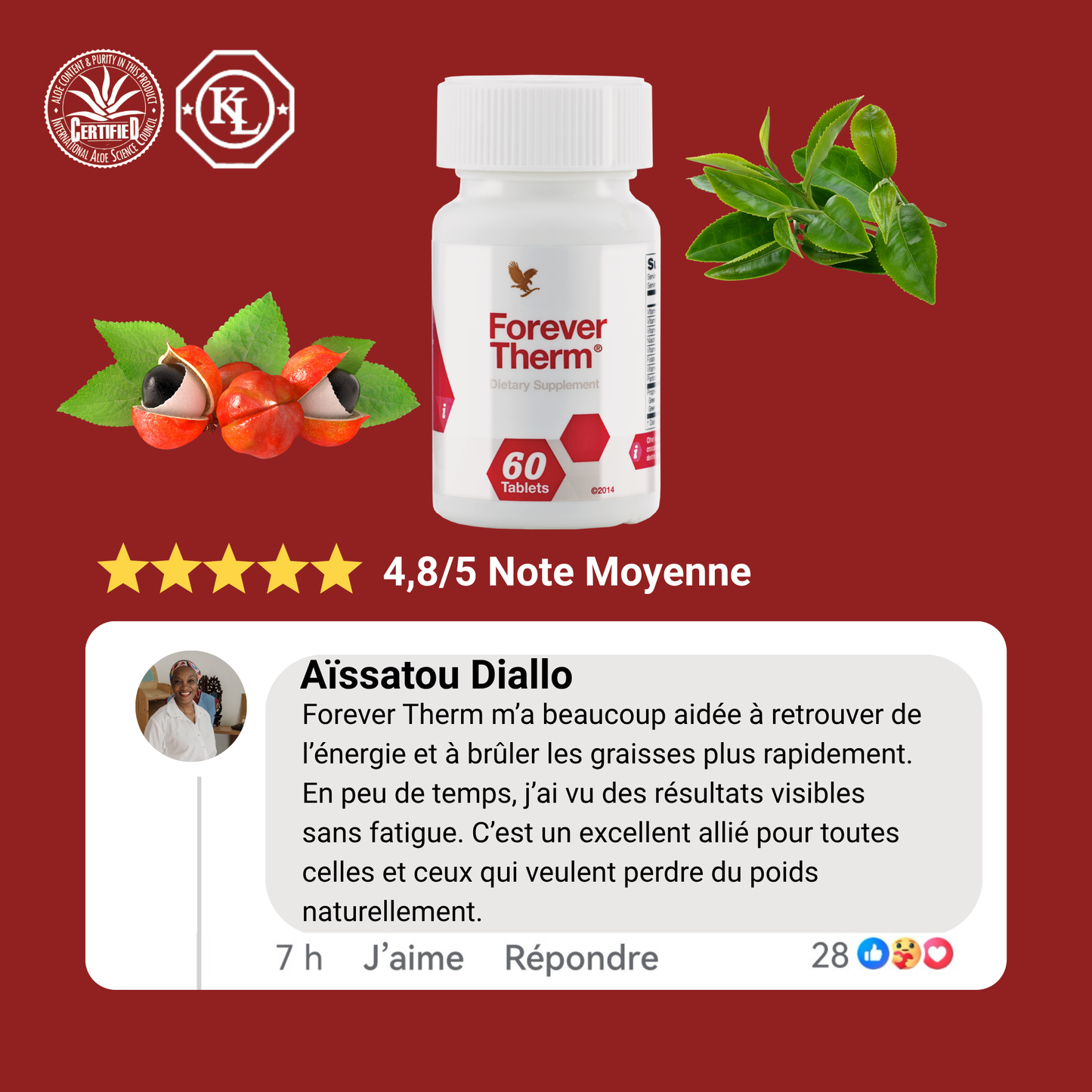 FOREVER THERM  « BRÛLEUR DE GRAISSES »