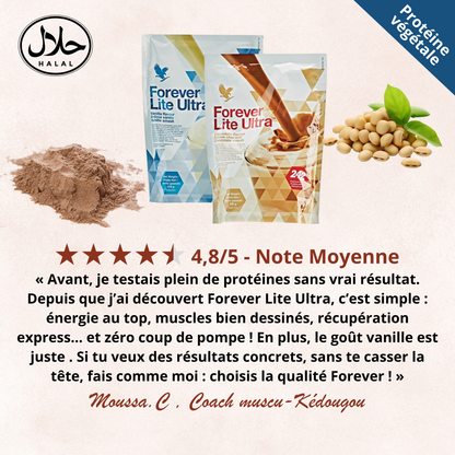 LITE ULTRA VANILLE OU CHOCOLAT FOREVER