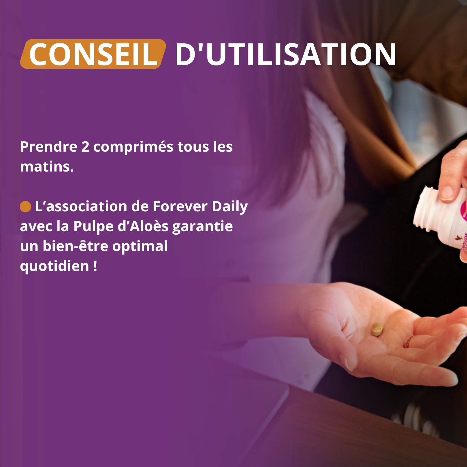 FOREVER DAILY « MULTI-VITAMINES » Forever Living Products