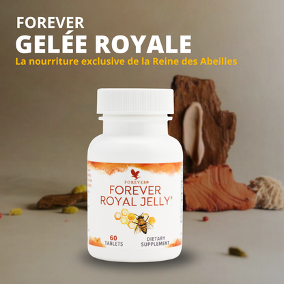 Forever Royal Jelly - Gelée royale pure en gélules | Vitalité, énergie et immunité O'bio Shop