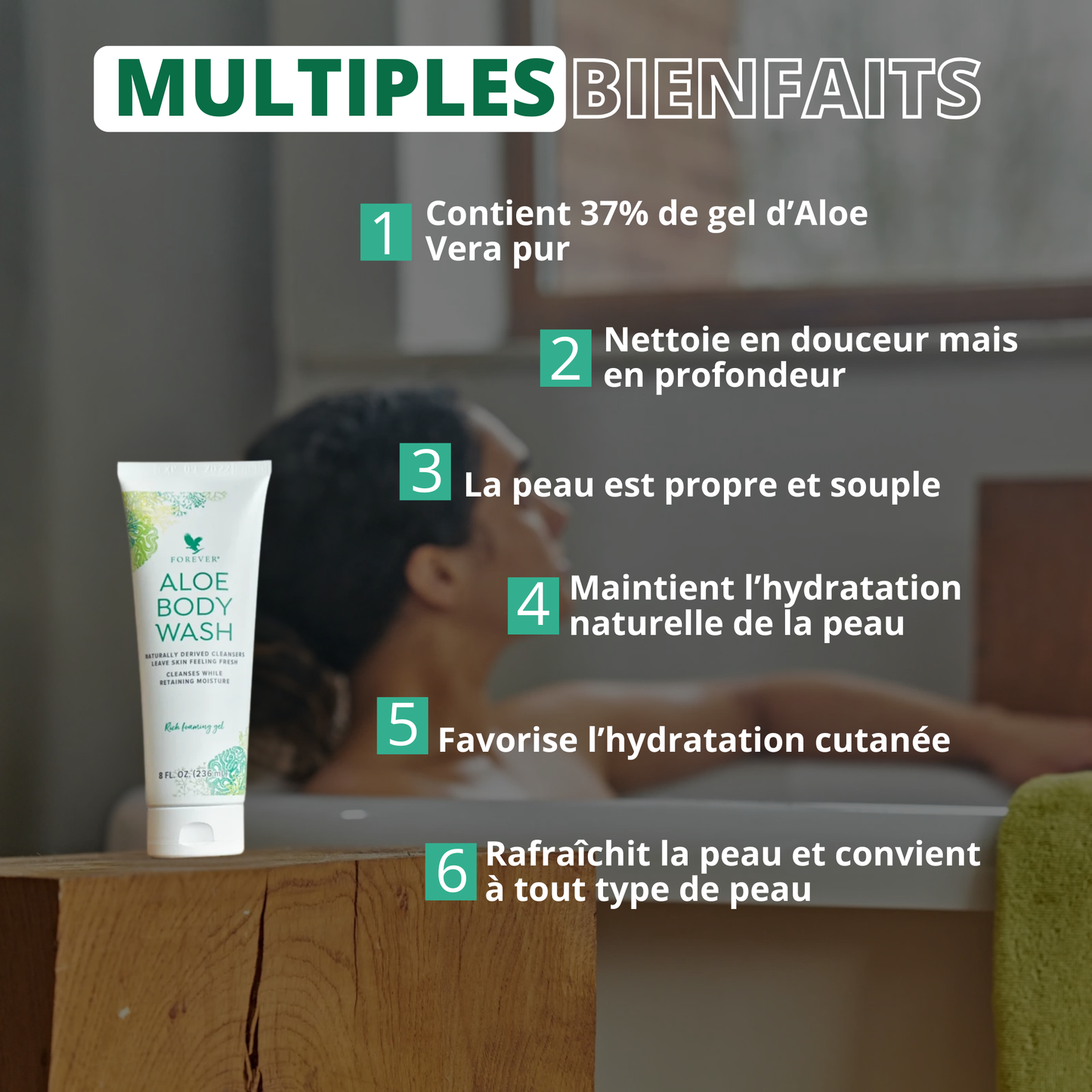 FOREVER ALOE BODY WASH