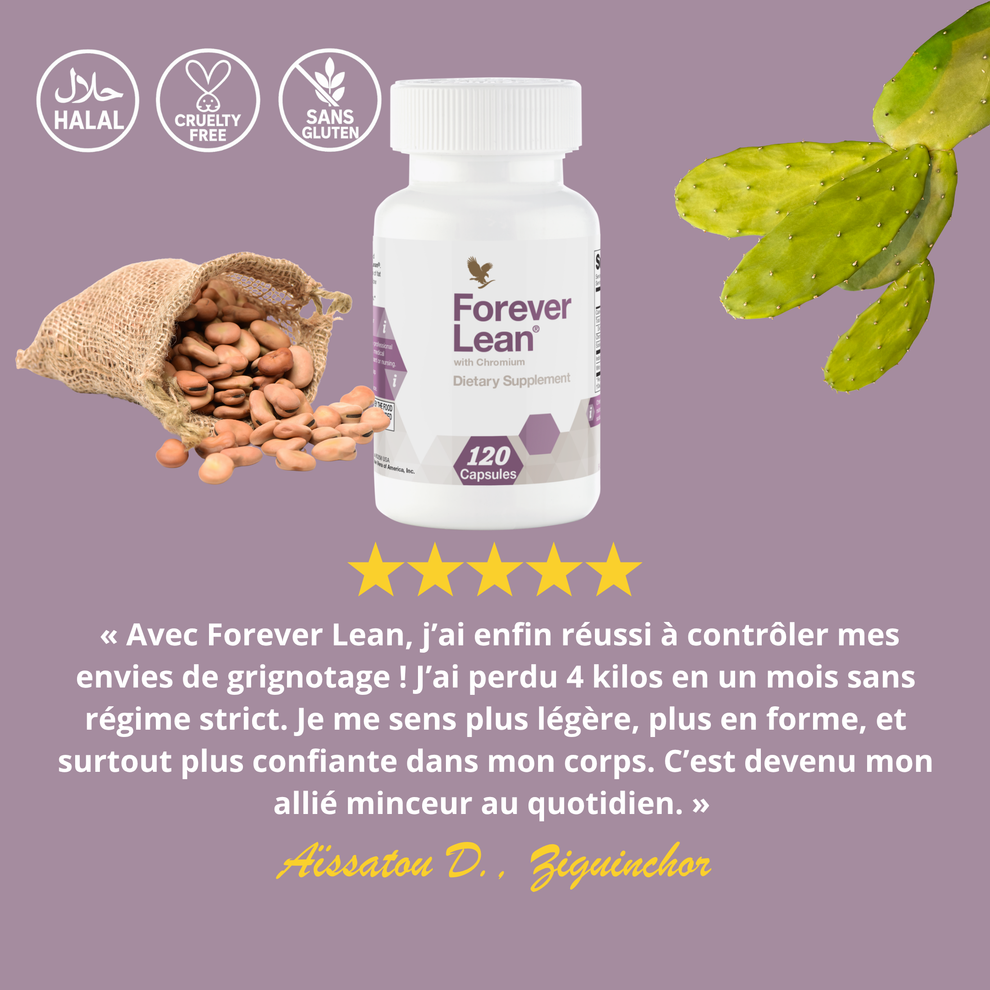 Forever Lean™ – Votre Allié Équilibre et Gestion de la Silhouette Forever Living Products