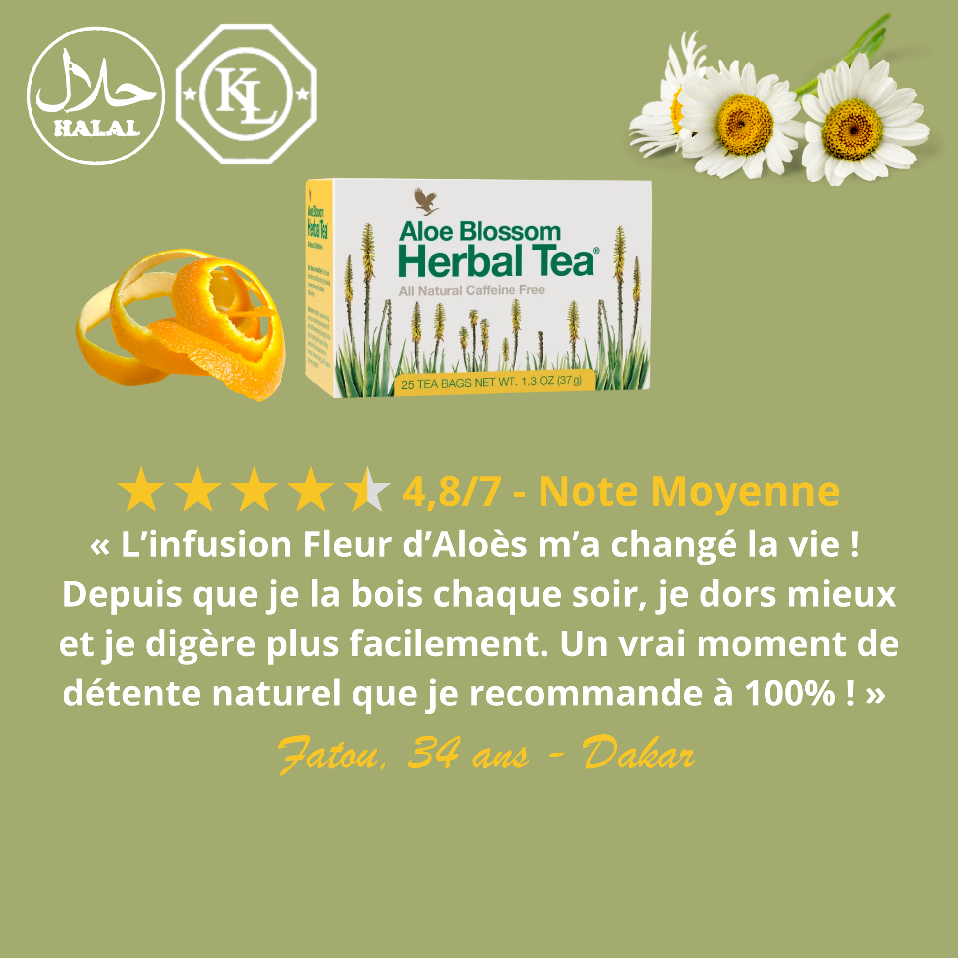 INFUSION FLEUR D'ALOES FOREVER Forever Living Products