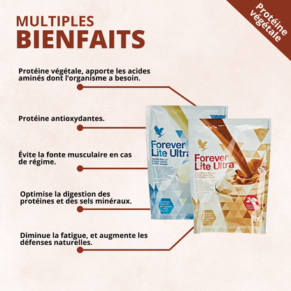 LITE ULTRA VANILLE OU CHOCOLAT FOREVER