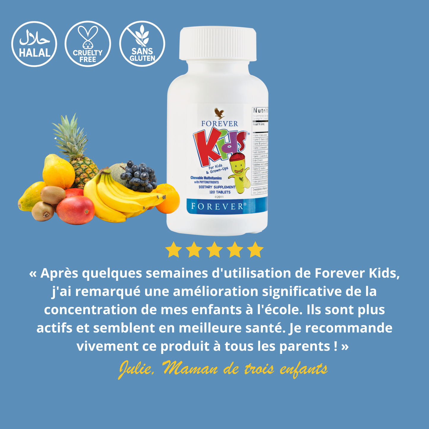 FOREVER KIDS POUR ENFANTS